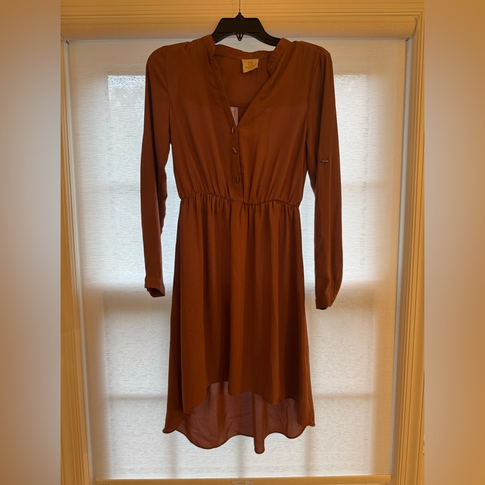 Elegant taupe Women's Dress